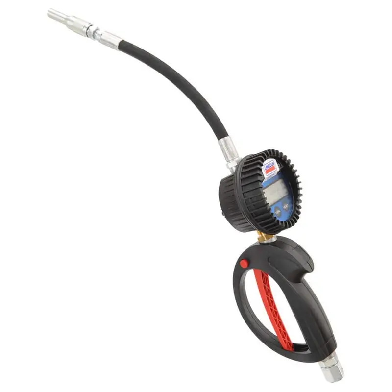 Electric Lube Meter With Flexible Extension Hose 1