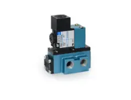 Electrically Actuated 4-Port Air Control Valve For Pneumatic Systems 1