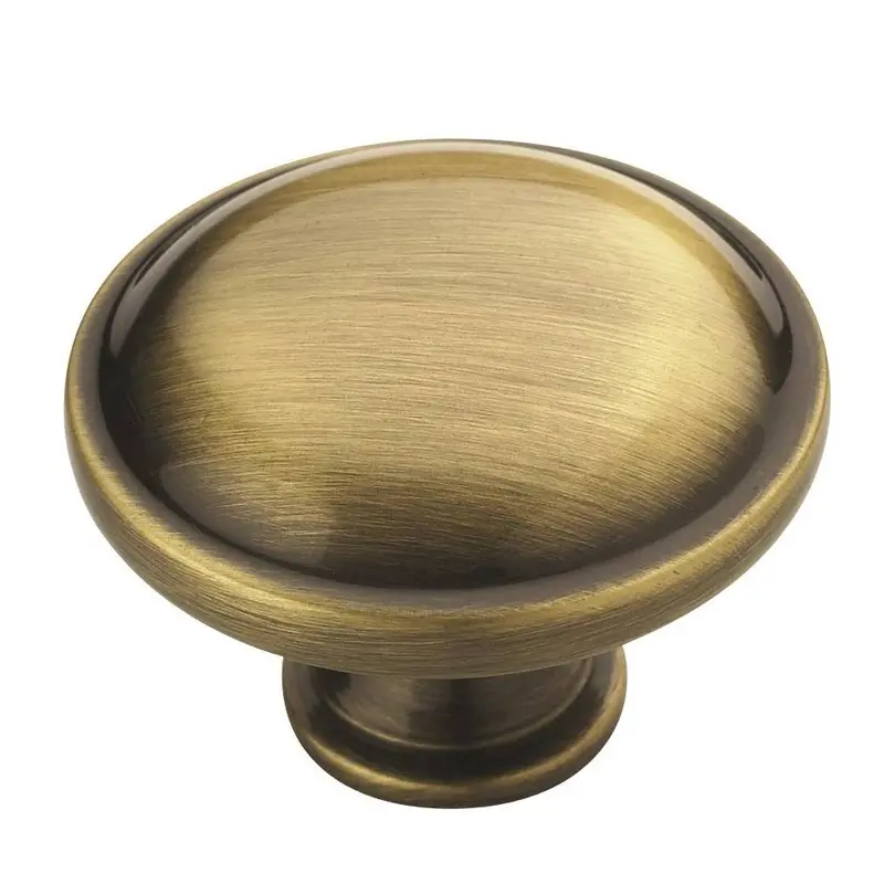 Elegant Brass Cabinet Knob – 1-1/4" Reflections Series By Amerock 1