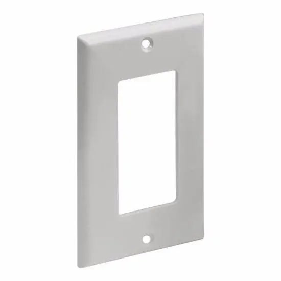 Enerlites 1-Gang Decorator/Gfci Wall Plate – Residential Grade, White, Standard Size #8831-W 1