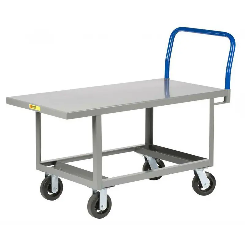 Ergonomic Fixed-Height Platform Truck – Steel Deck Construction 1