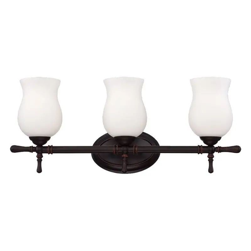 Eurofase Regency 3-Light Vanity Fixture In Oil-Rubbed Bronze 1