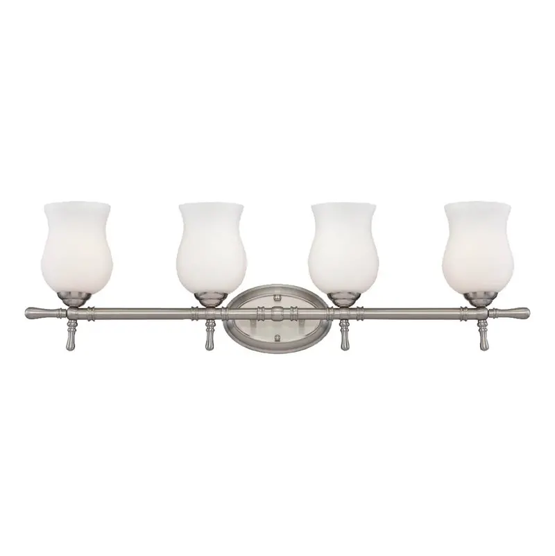 Eurofase Regency 4-Light Bath Bar In Satin Nickel 1