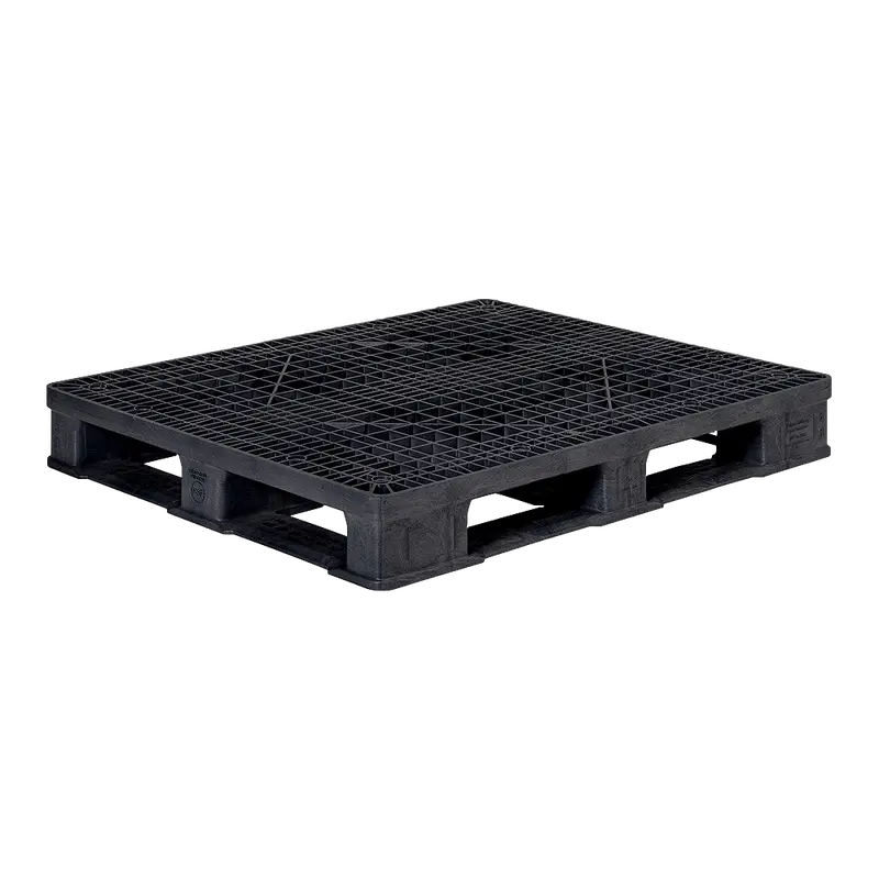 Extra-Heavy-Duty Plastic Pallets – 40X48" X 6", 2,200 Lb Rack Capacity (5-Pack) 1