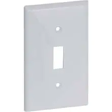 Ez-Flo 62050 Standard Wall Switch Faceplate – Universal Fit, Plastic 1