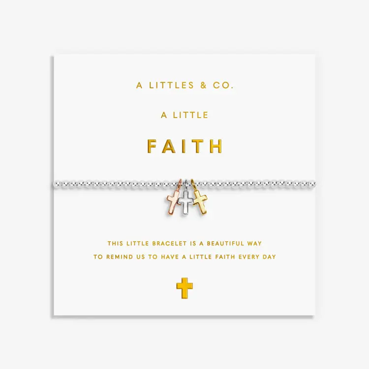 'Faith' Charmed Bracelet From The Little Charmed Moments Collection 1