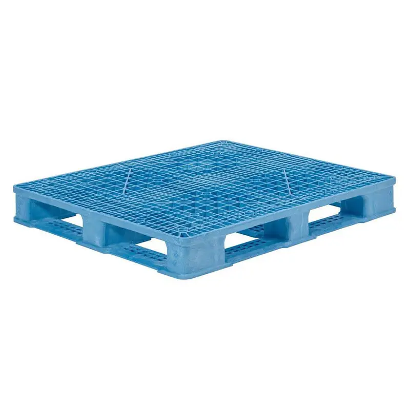 Fda-Approved Blue Heavy-Duty Plastic Pallets – 40X48", 900 Lb Rack Capacity (5-Pack) 1
