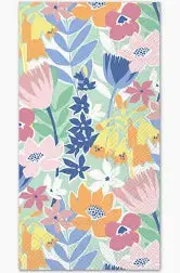 Floral Collage Design Guest Napkins 1