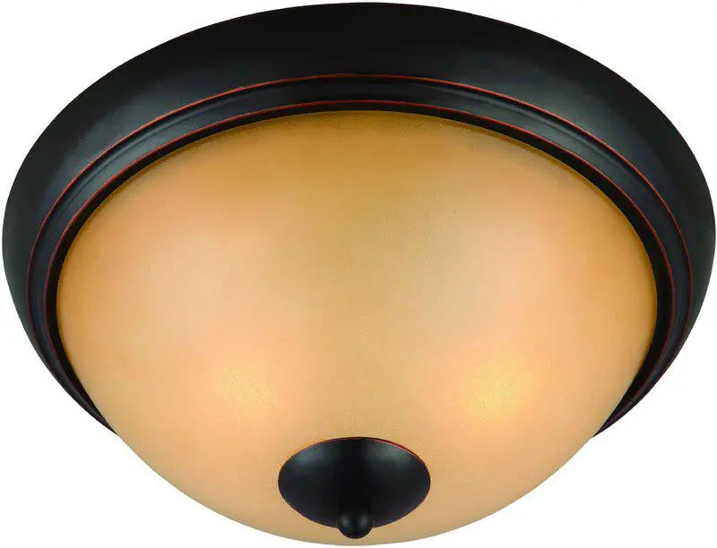 Flush-Mount Ceiling Light – Model 16-3910 (Chrome Bronze) 1