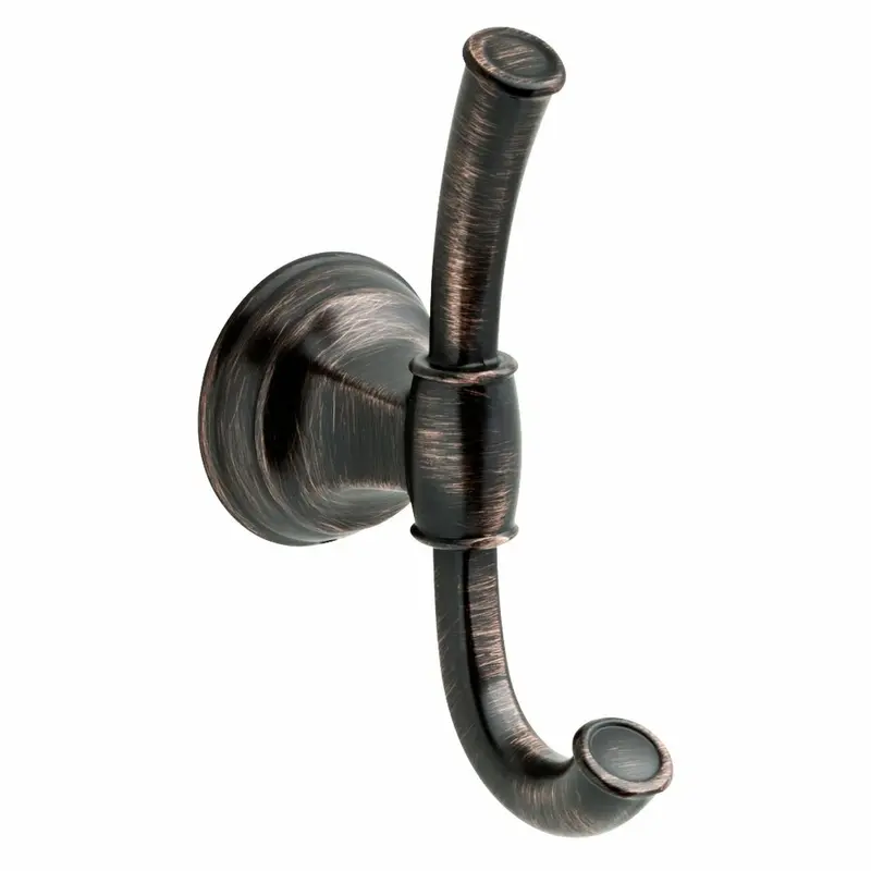 Franklin Brass Bex35-Vbr Bexley Double Robe Hook – Venetian Bronze Finish 1