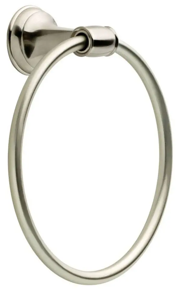 Franklin Brass Bex46-Sn Bexley Towel Ring – Satin Nickel Bath Fixture 1