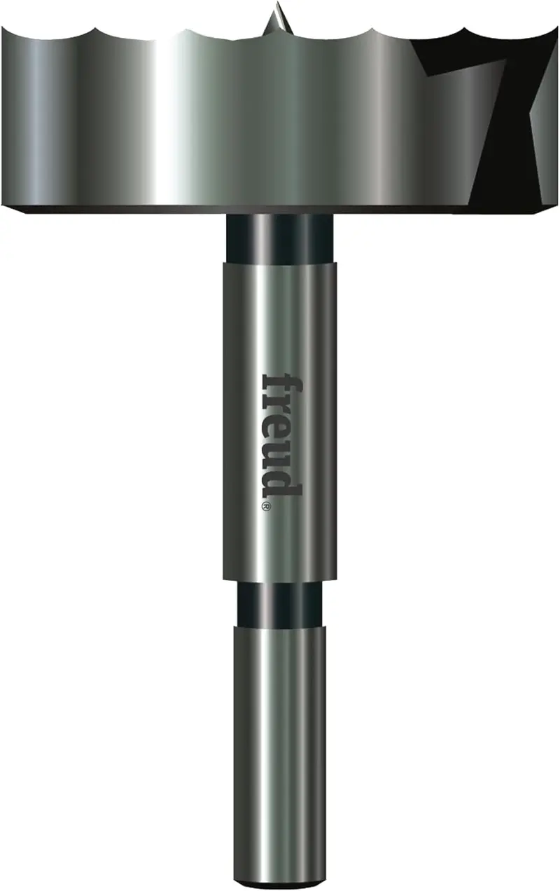 Freud Pb-016 Precision Shear Forstner Bit – 2-1/8" Diameter For Heavy-Duty Holemaking 1