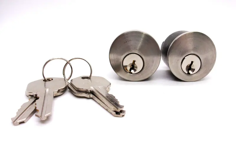 General Lock Mortise Cylinder Set – 2-Pack, Keyed Alike 1