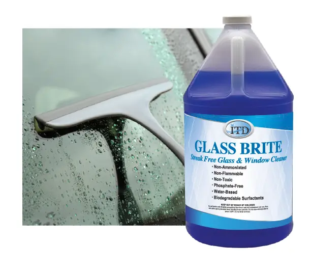 Glass Brite Premium Glass & Window Cleaner – Concentrated Formula (1 Gal) 1