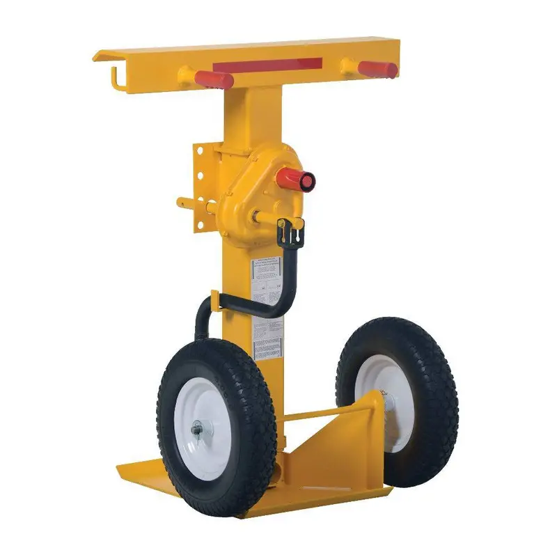 Hand-Crank Trailer Stabilizer Jack For Leveling And Support 1
