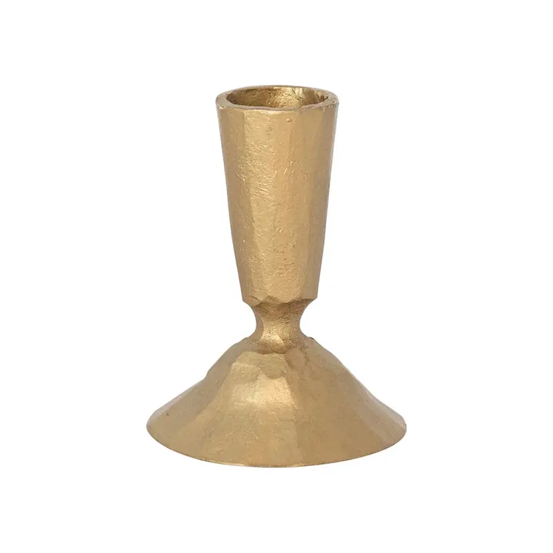 Hand-Forged Cast Iron Mini Taper Candle Holder 1