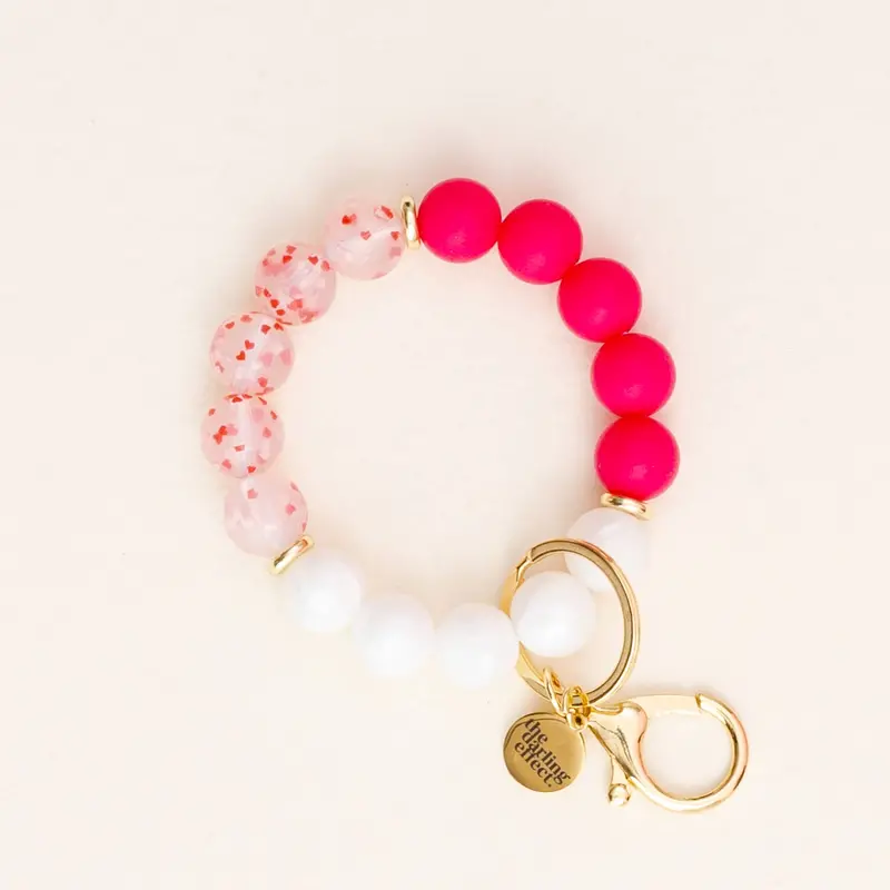 Hands-Free Be Mine Keychain Wristlet For Keys Or Phone 1