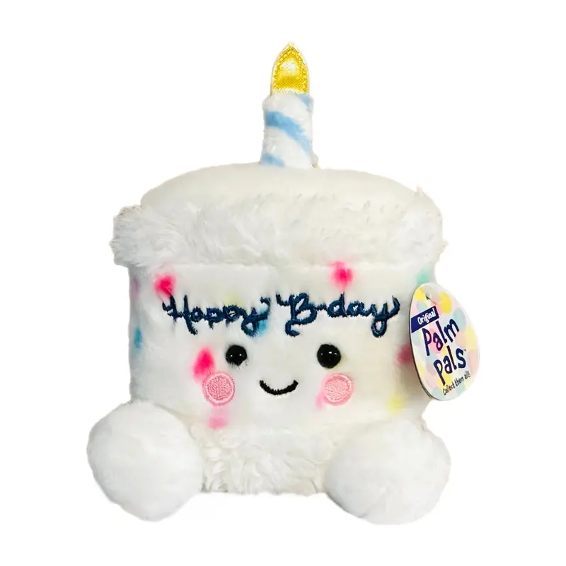 Happy Birthday Cake–Shaped Palm Pal 1