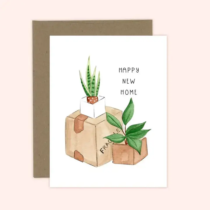 'Happy New Home' Moving & Relocation Card 1