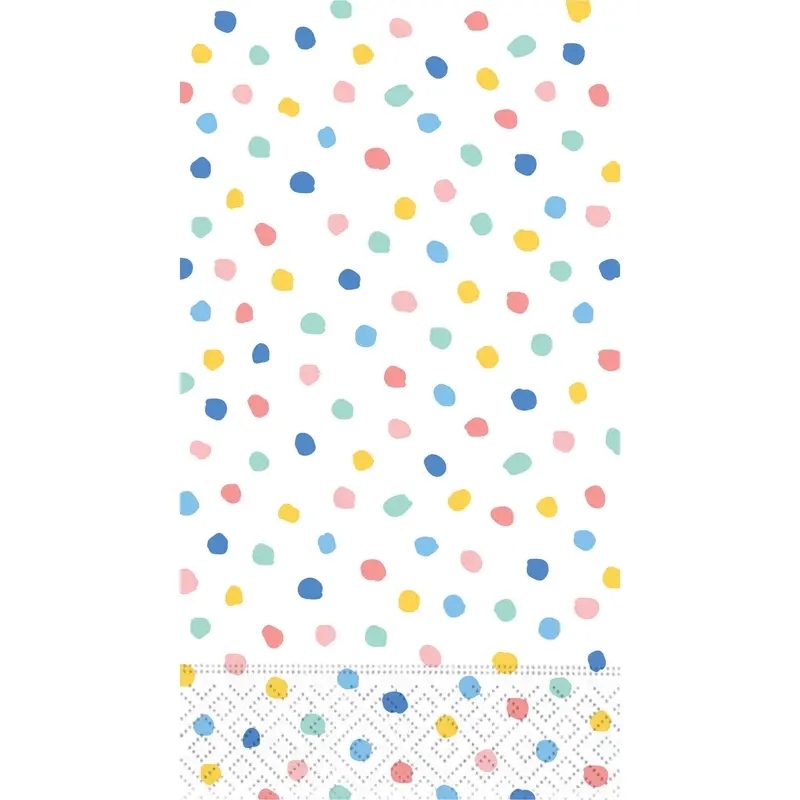 Happy Stripes & Polka Dots Guest Napkins 1