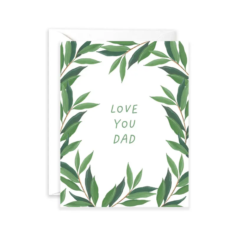 Heartfelt Father’S Day Card: 'Love You Dad' 1