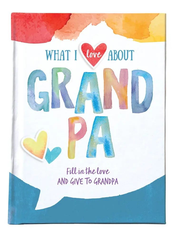 Heartfelt Grandpa Appreciation Keepsake – 'What I Love About Grandpa' 1