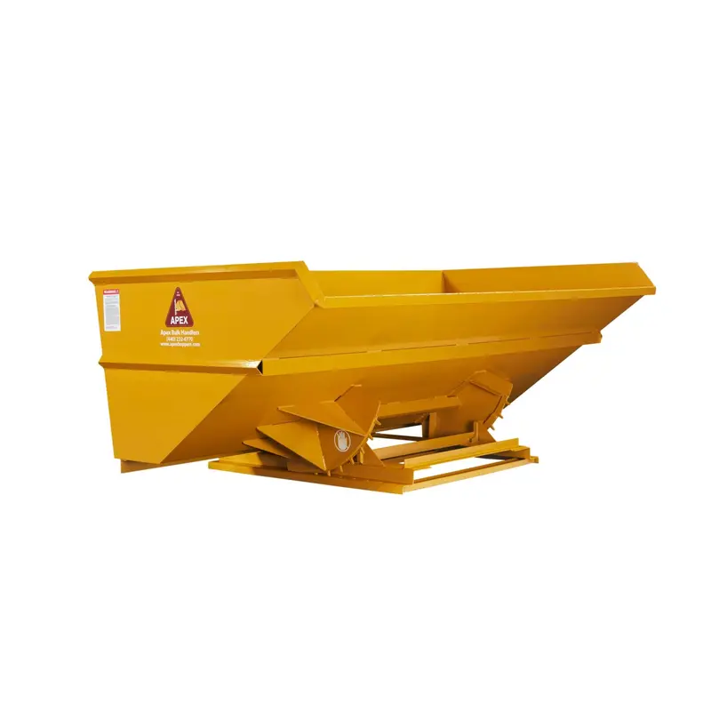 Heavy-Duty 5-Yard Hopper – 8,000 Lb Load Rating 1