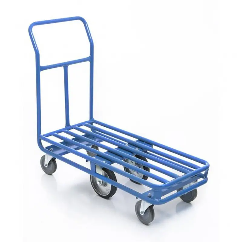 Heavy-Duty 6-Wheel Industrial Stocking Cart – High-Capacity Transport 1