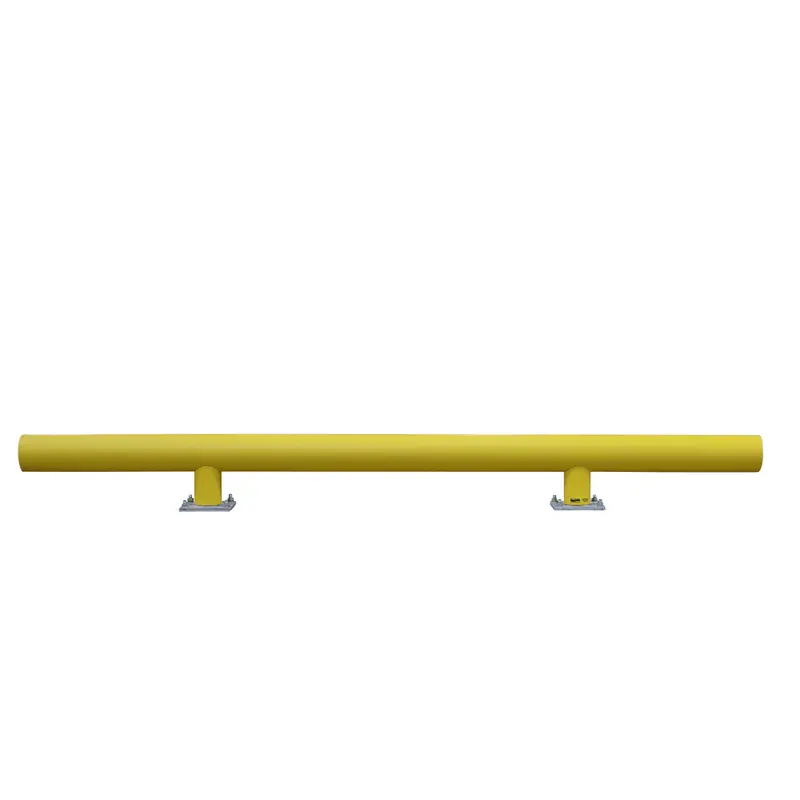 Heavy-Duty Guardrail Featuring Reinforced Base Plate 1