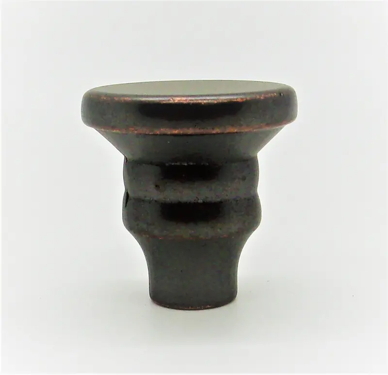 Home Collection Oil-Rubbed Bronze Cabinet Knob – 7/8" Diameter, 25Mm Height 1