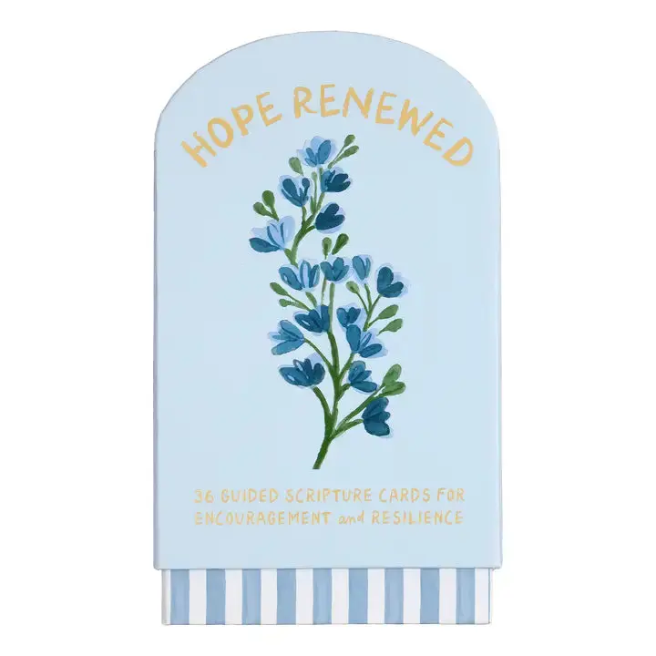 Hope Redeemed: Encouragement Card Deck With Wooden Stand 1