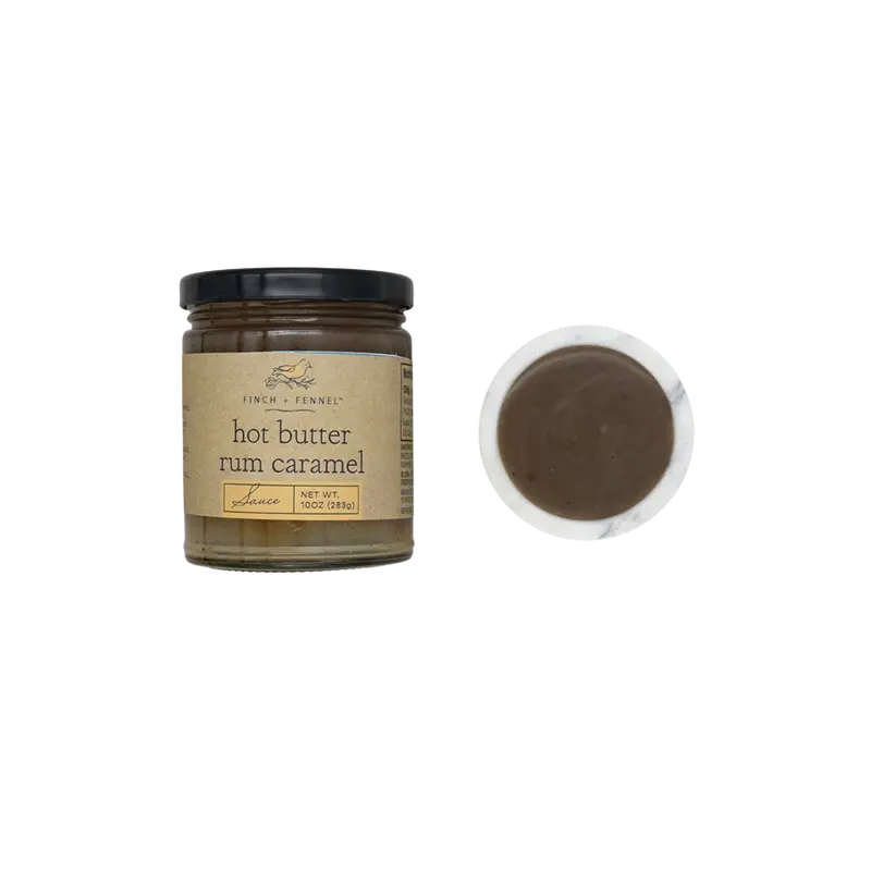 Hot Butter Rum Caramel – Warm Spice & Rum-Forward Gourmet Drizzle 1