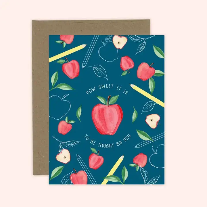 'How Sweet It Is' Thank-You Card For Educators 1