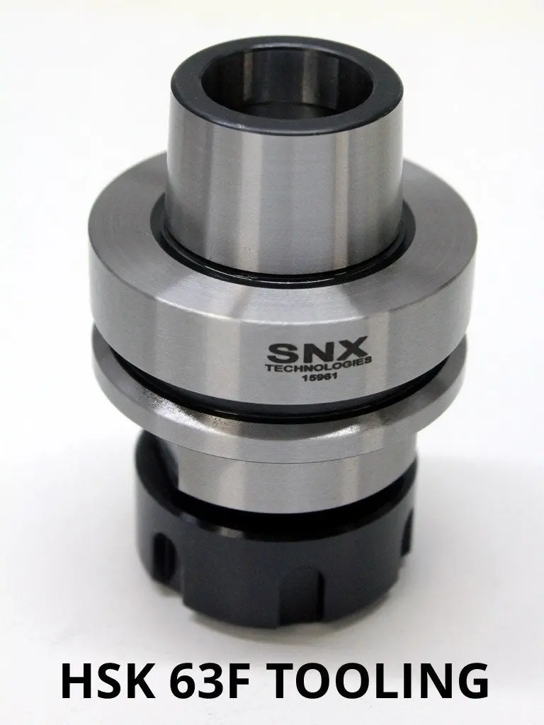 Hsk-63F Er32 Collet Chuck Holder With Integrated Nut 1