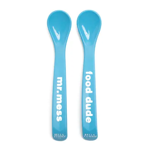 Humorous Kitchen Spoon Set – 'Mr. Mess Food Dude' Theme 1