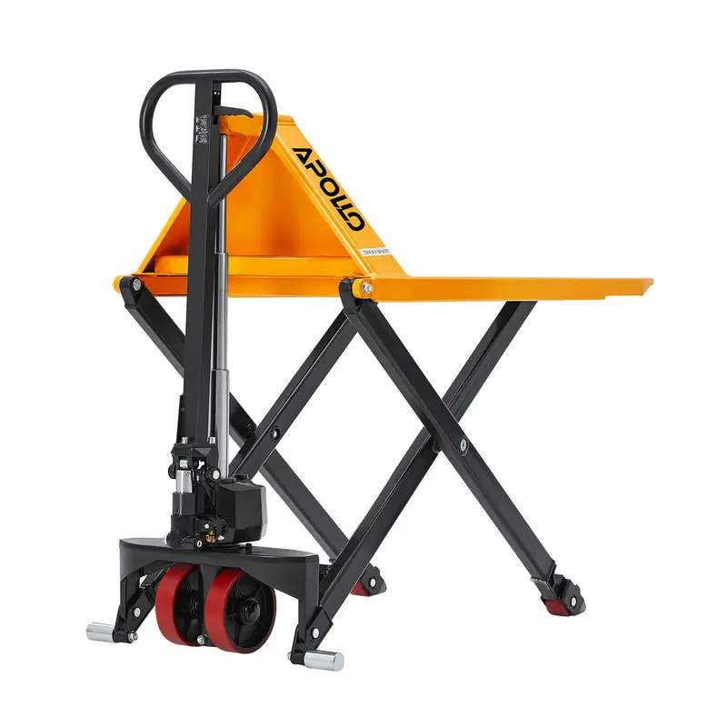 Hydraulic Pallet Jack With Lift Function — 2,200 Lb Capacity, 45"L X 21/27"W Forks 1