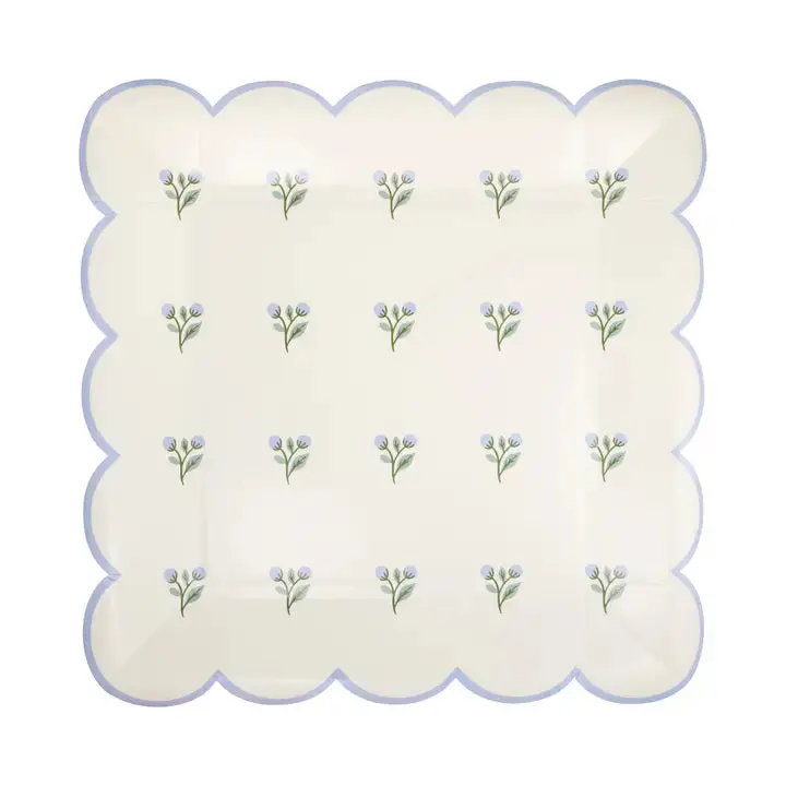 In Bloom Botanical-Themed Dinner Plates 1