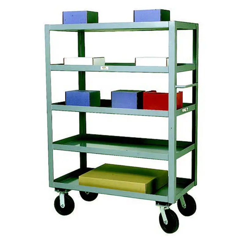 Industrial-Strength Five-Tier Service Cart – 3000 Lb Load Capacity, Ready To Use 1