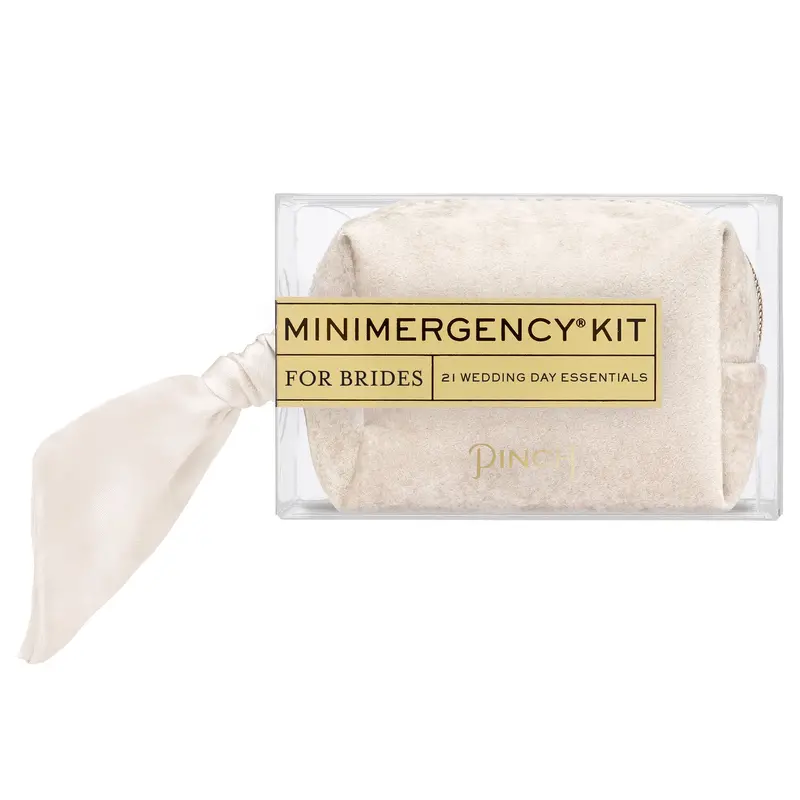 Ivory Velvet Bridal Emergency Kit 1