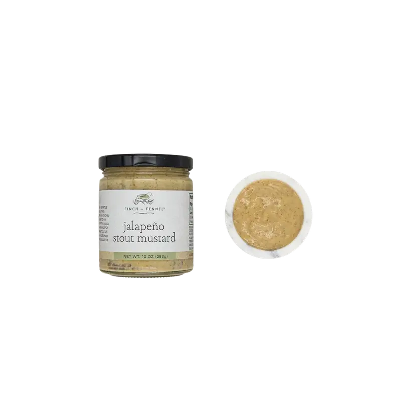 Jalapeño Stout Mustard – Bold Beer-Infused Condiment 1