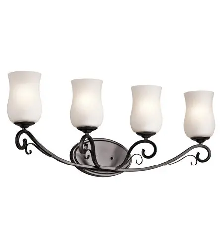 Kichler Kambry 4-Light Vanity Light In Smokey Gray Finish 1
