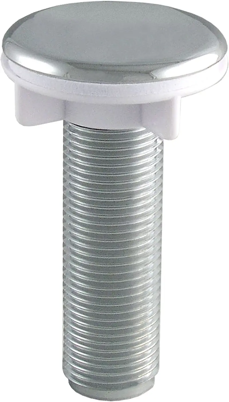 Ldr 501-6415Cp Chrome Decorative Faucet Opening Cover, 1/2" Threaded Shank 1