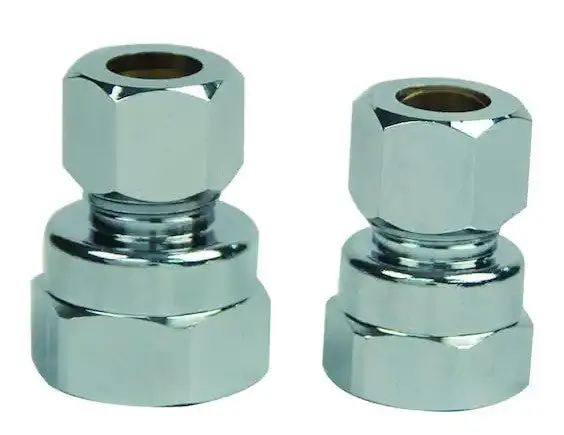 Ldr Compression-To-Fip Adapter – 3/8" Compression × 1/2" Female Iron Pipe, #507-7201 1