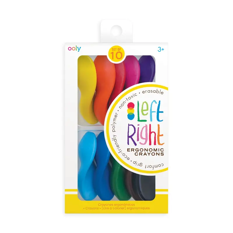 Left-Handed & Right-Handed Dual-Purpose Crayons 1