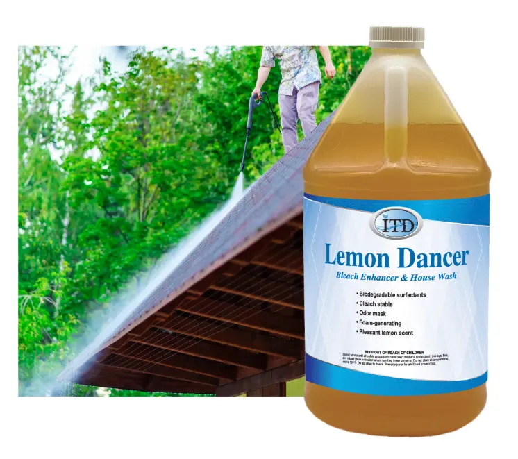 Lemon Dancer Bleach Activator And Soft Wash Cleaner – 5 Gallon (Model 20332) 1