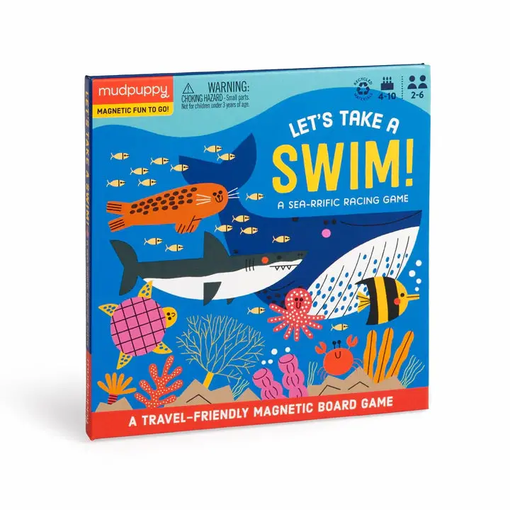Let’S Take A Swim: Aquatic-Themed Magnetic Board Game 1