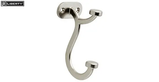 Liberty Bedford Decorative Hook – Model 141782 (Polished Nickel) 1