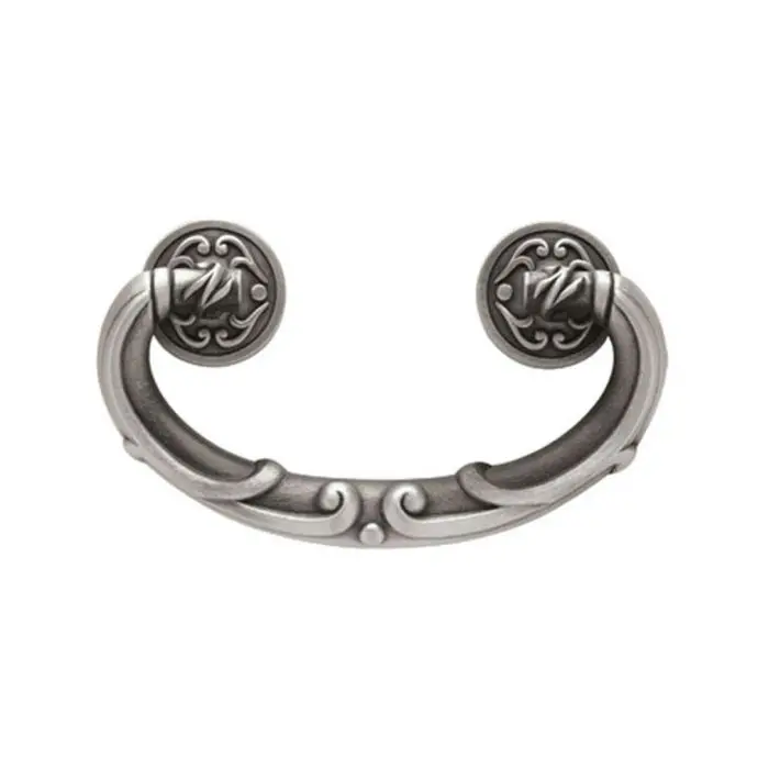 Liberty French Lace Ii Pull – Brushed Satin Pewter Cabinet Hardware 1