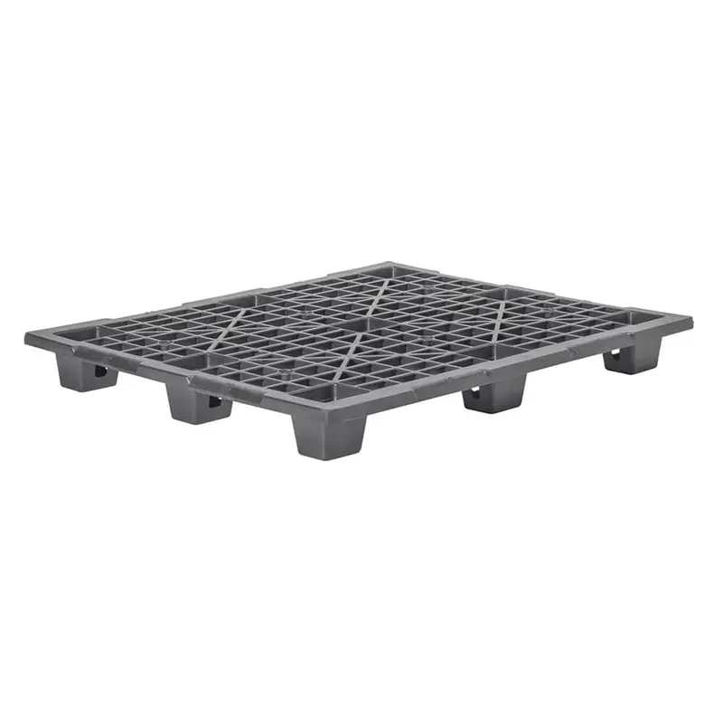 Light-Duty Black Nestable Pallets – 40X48", Space-Saving Design (10-Pack) 1