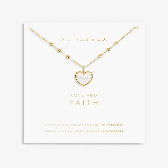 Love And Faith Pendant Necklace – Spiritual Jewelry Gift 1